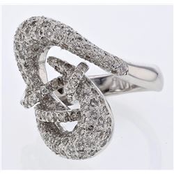 14KT White Gold Ladies Diamond Ring -# 10127