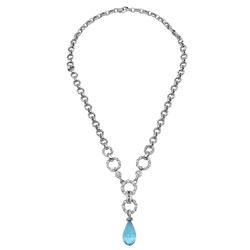 14KT White Gold Ladies Necklace  -# 6697