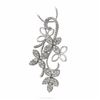 Image 1 : 14KT White Gold Ladies Diamond Necklace -# 9817