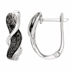 14KT  Gold Diamond Earrings -# 6351