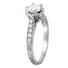 Image 2 : Platinum Diamond Engagement Ring -# 1572