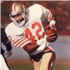 Image 2 : Daniel M. Smith - "Ronnie Lott" Limited Edition Lithograph Dated (1990), Numbered and Hand Signed by