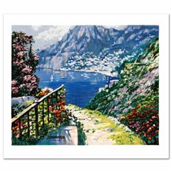 The Road to Positano Limited Edition Serigraph by Howard Behrens (1933-2014), Numbered and Hand Sign