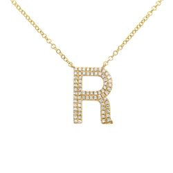 14KT Yellow Gold Diamond Necklace -# 7730-1