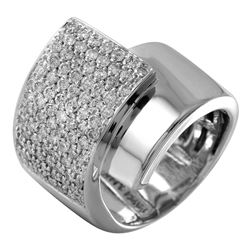 Sonia B. 14KT White Gold Diamond Ring -# 20