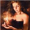 Image 2 : Shimmering Light Limited Edition Hand Embellished Giclee on Canvas by Andrew Atroshenko, Numbered an