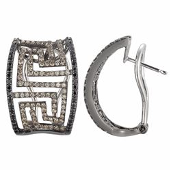 14KT  Gold Diamond Earrings -# 6209