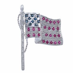 White Silver Silver Pin -# 6408