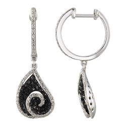 14KT  Gold Diamond Earrings -# 6124