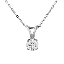 14KT White Gold Diamond Necklace -# 1881