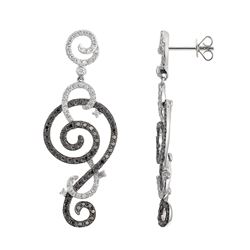 18k  Gold Diamond Earrings -# 6255-1