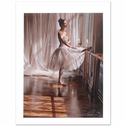 At the Barre Limited Edition Hand-Embellished Giclee on Canvas by Rob Hefferan, Numbered and Hand Si