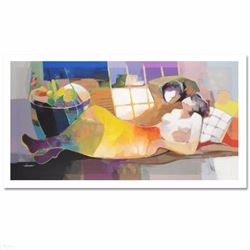 Daylight Dream Limited Edition Serigraph on Canvas (48" x 24") by Hessam Abrishami, Numbered and Han