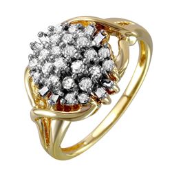 14KT Yellow Gold Diamond Ring -# 147