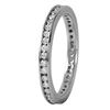 Image 2 : 14KT White Gold Diamond Eternity Band -# 609