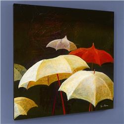 Talk of the Town Limited Edition Giclee on Canvas by Simon Bull, Numbered and Signed with Certificat