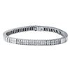 Image 1 : 18KT White Gold Ladies Diamond Bracelet -# 10482