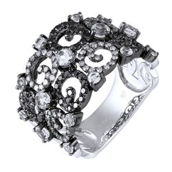 14KT White Gold Women's Diamond Ring -# 6139