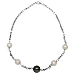 14KT White Gold Ladies Necklace  -# 6694-1