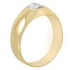 Image 2 : 14KT Yellow Gold Soltaire Diamond Ring -# 425