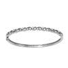 Image 1 : 18KT White Gold Diamond Bangle Bracelet -# 6490