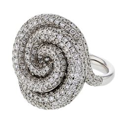 14KT White Gold Ladies Diamond Ring -# 10394