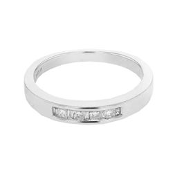 14KT White Gold Ladies Diamond Ring -# 8638