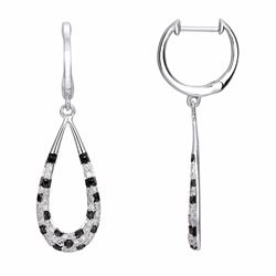 14KT  Gold Diamond Earrings -# 6250