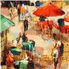 Image 2 : Street Scene Limited Edition Serigraph by Michael Rozenvain, Hand Signed with Certificate of Authent