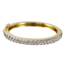 14KT Yellow Gold Diamond Bracelet -# 1243