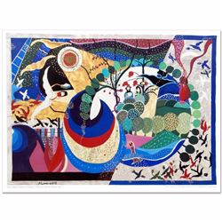 Adam and Eve Lithograph by the Talented Raphael Abecassis! Hand Signed by the Artist, with Certifica