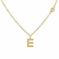 14KT Yellow Gold Diamond Necklace -# 8078