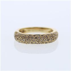 18KT Yellow Gold Ladies Diamond Fashion Ring -# 8840