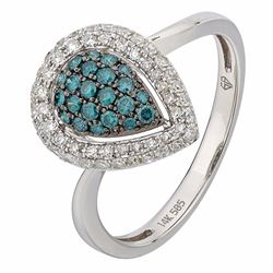 14KT  Gold Women's Diamond Ring -# 5930-1