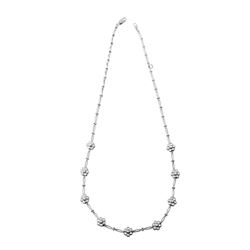 14KT White Gold Diamond Necklace  -# 1886