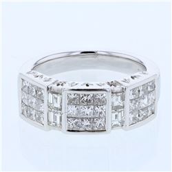 14KT White Gold Ladies Diamond Ring -# 10314