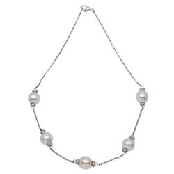 14KT White Gold Ladies Necklace  -# 6693-1