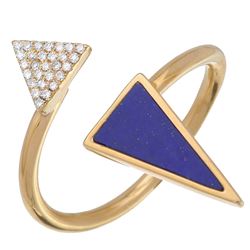 14KT Yellow Gold Gemstone Ring -# 8059