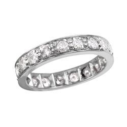 Platinum Diamond Eternity Band -# 742