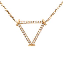 14KT Yellow Gold Diamond Necklace -# 7743