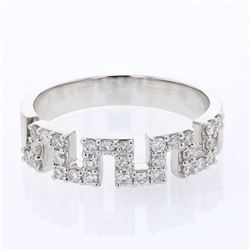 14KT White Gold Ladies Diamond Semi Mount Ring -# 8984