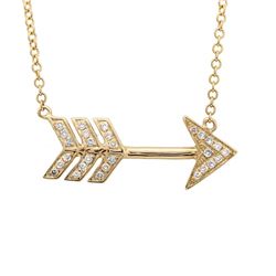 14KT Yellow Gold Diamond Necklace -# 7894