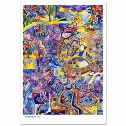 Celebrations Lithograph by the Talented Raphael Abecassis! Hand Signed by the Artist, with Certifica