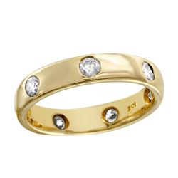 14KT Yellow Gold Diamond Ring -# 1865