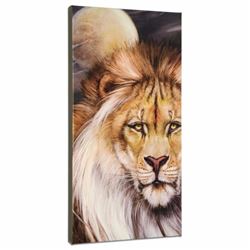 Leo Moon Limited Edition Giclee on Gallery Wrapped Canvas by Martin Katon, Numbered and Hand Signed 