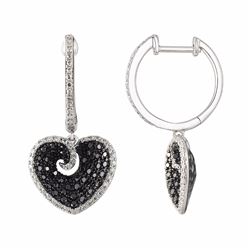 14KT  Gold Diamond Earrings -# 6138-1