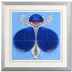 Lu Hong - "Libra (9/24 - 10/23)" Framed Limited Edition Giclee, Numbered and Hand Signed with COA! -