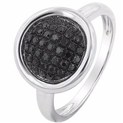 14KT White Gold Women's Diamond Ring -# 5913