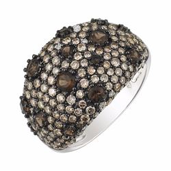 14KT White Gold Gemstone Ring -# 6161-1