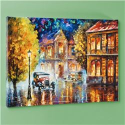 Los Angeles 1930 LIMITED EDITION Giclee on Canvas by Leonid Afremov, Numbered and Signed with Certif